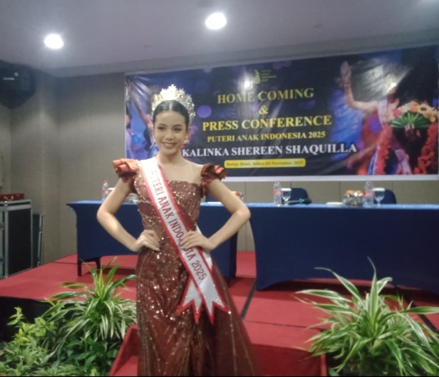 Catat Sejarah, Chila Sabet Gelar Putri Anak Indonesia 2025