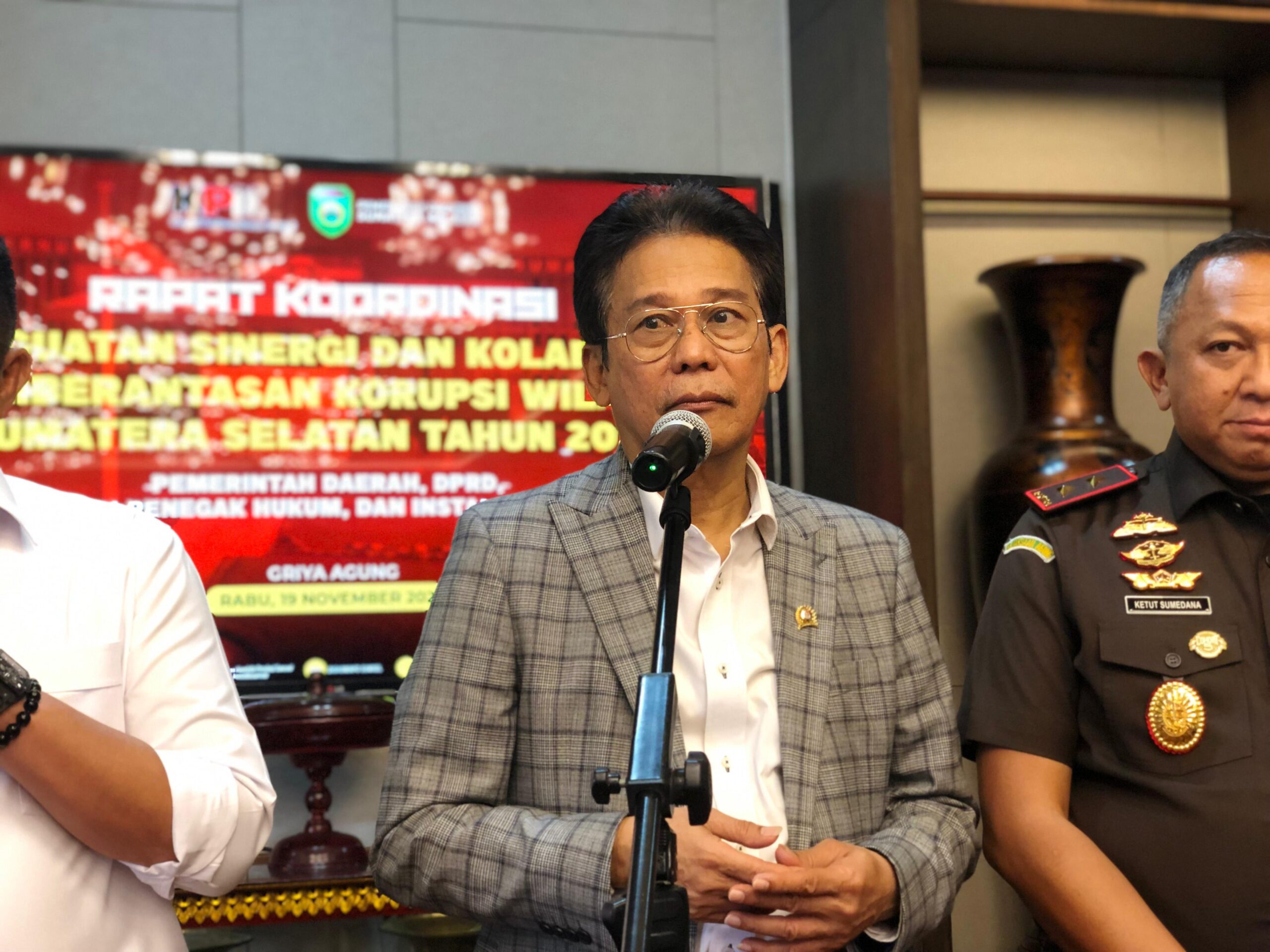 Beberapa Indikator Dapat Nilai Merah KPK Ingatkan Pemprov Sumsel Benahi Pelayanan Publik