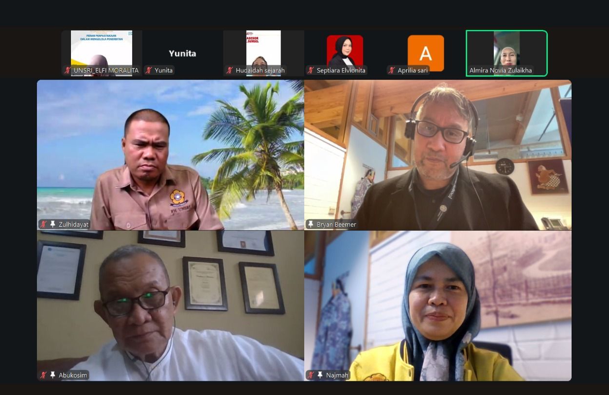 Fakultas Hukum Unsri Jajaki Kemitraan dengan Leiden Law School Belanda