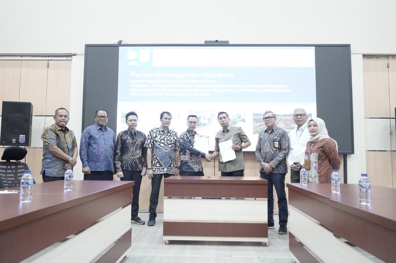 Waskita Karya Siap Dukung Program Pemerintah Melalui Proyek Irigasi di Sumsel
