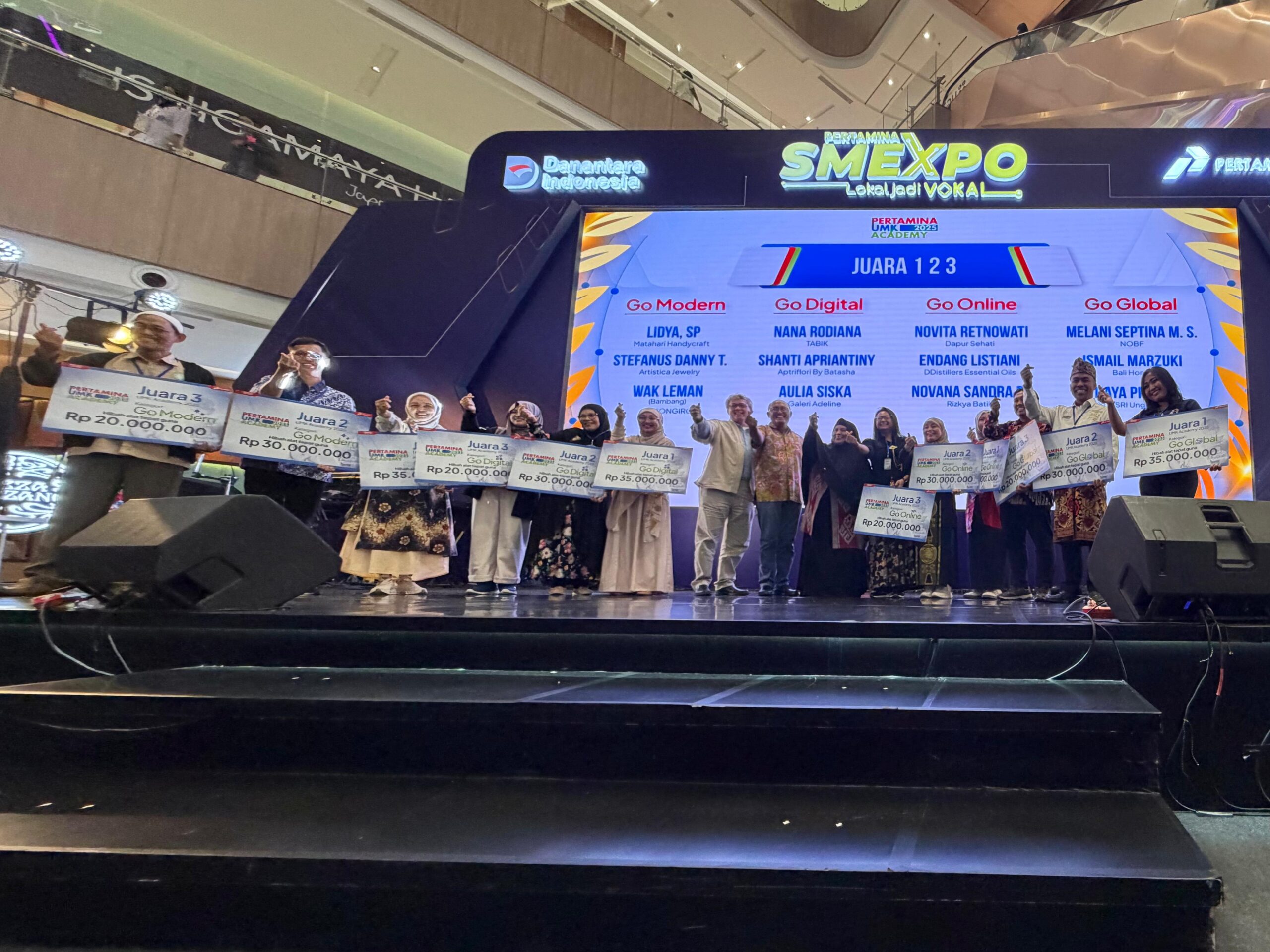 Berhasil Naik Kelas, Pertamina Hibahkan Alat Produksi Rp900 Juta ke Finalis dan 24 Champion UMK Academy