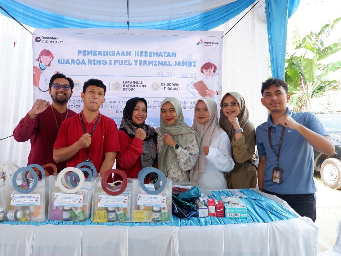 Pertamina Patra Niaga Regional Sumbagsel Gelar Pemeriksaan Kesehatan Door to Door dan Edukasi Hidup Sehat di Jambi