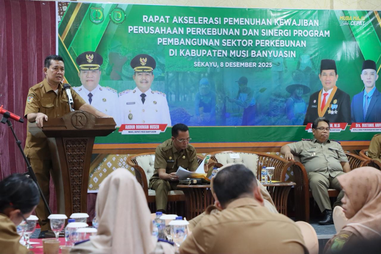 Akselerasi Kewajiban Perkebunan, Pemkab Muba Perkuat Harmonisasi Dengan Perusahaan