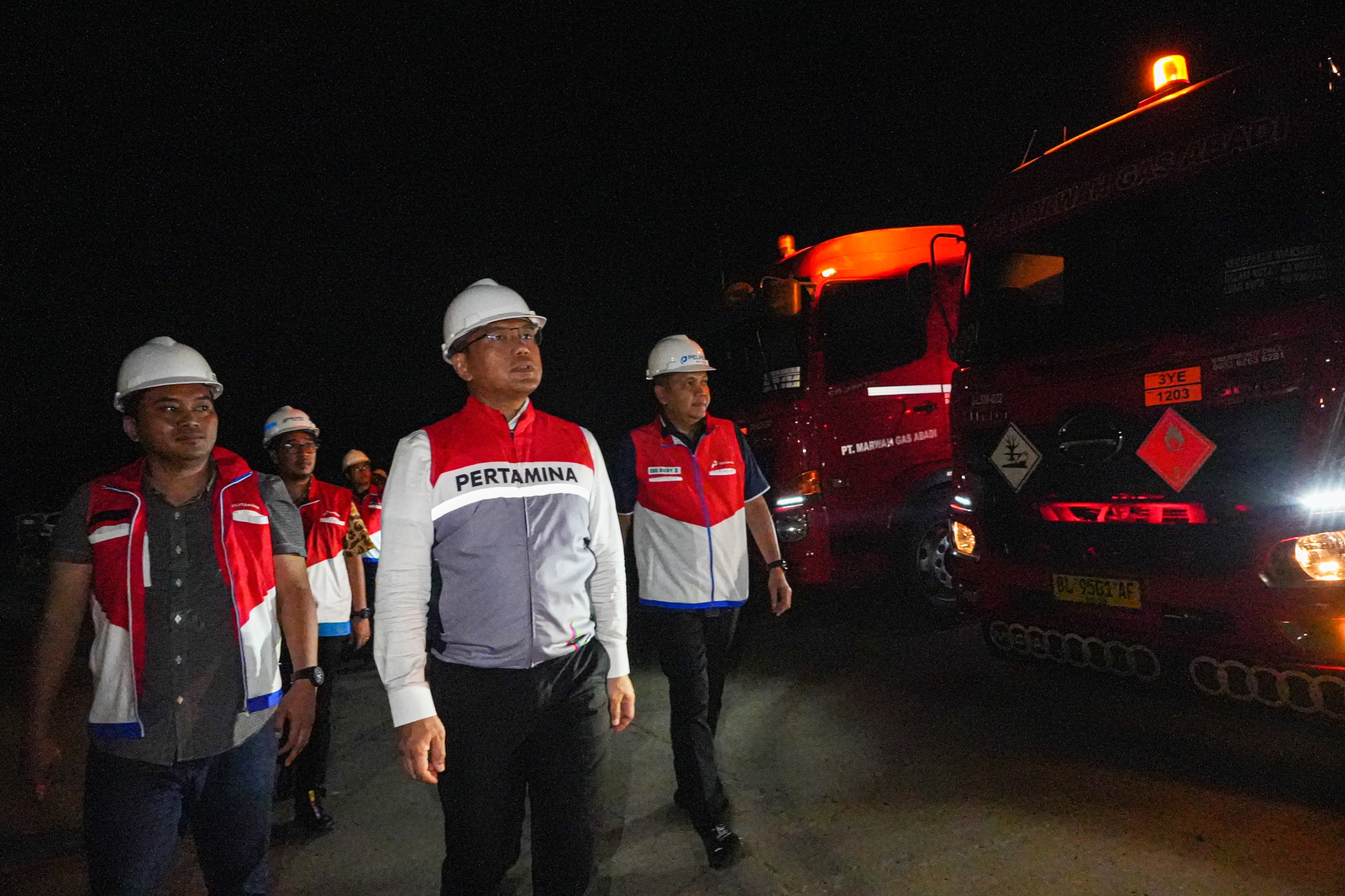 Percepat Pemulihan Distribusi Energi di Aceh, Dirut Pertamina Tinjau Titik Suplai dan Posko Penanganan Bencana