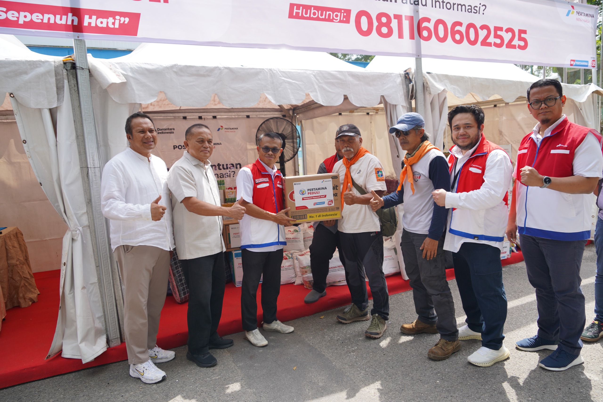 Pertamina Patra Niaga Sumbagut Tambahkan Posko Bantuan Melalui Posko Hub Pertamina Peduli di Medan dan Banda Aceh