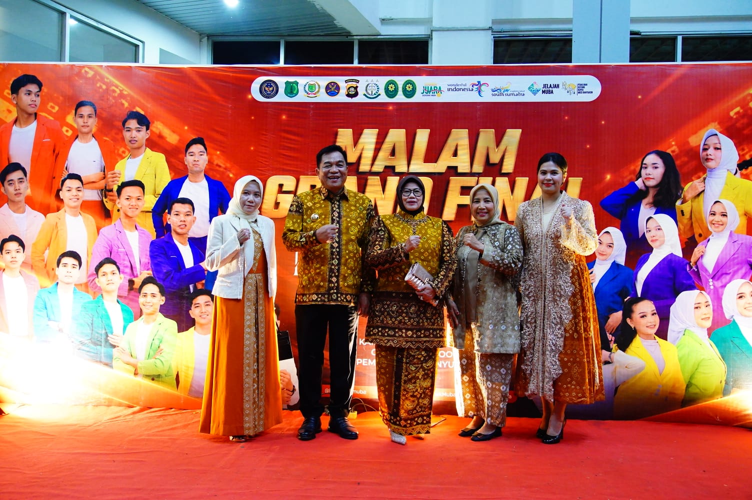 Daffa Al Zakwaan dan Neshya Floren Stefani Dinobatkan sebagai Kuyung–Kupek Muba 2025