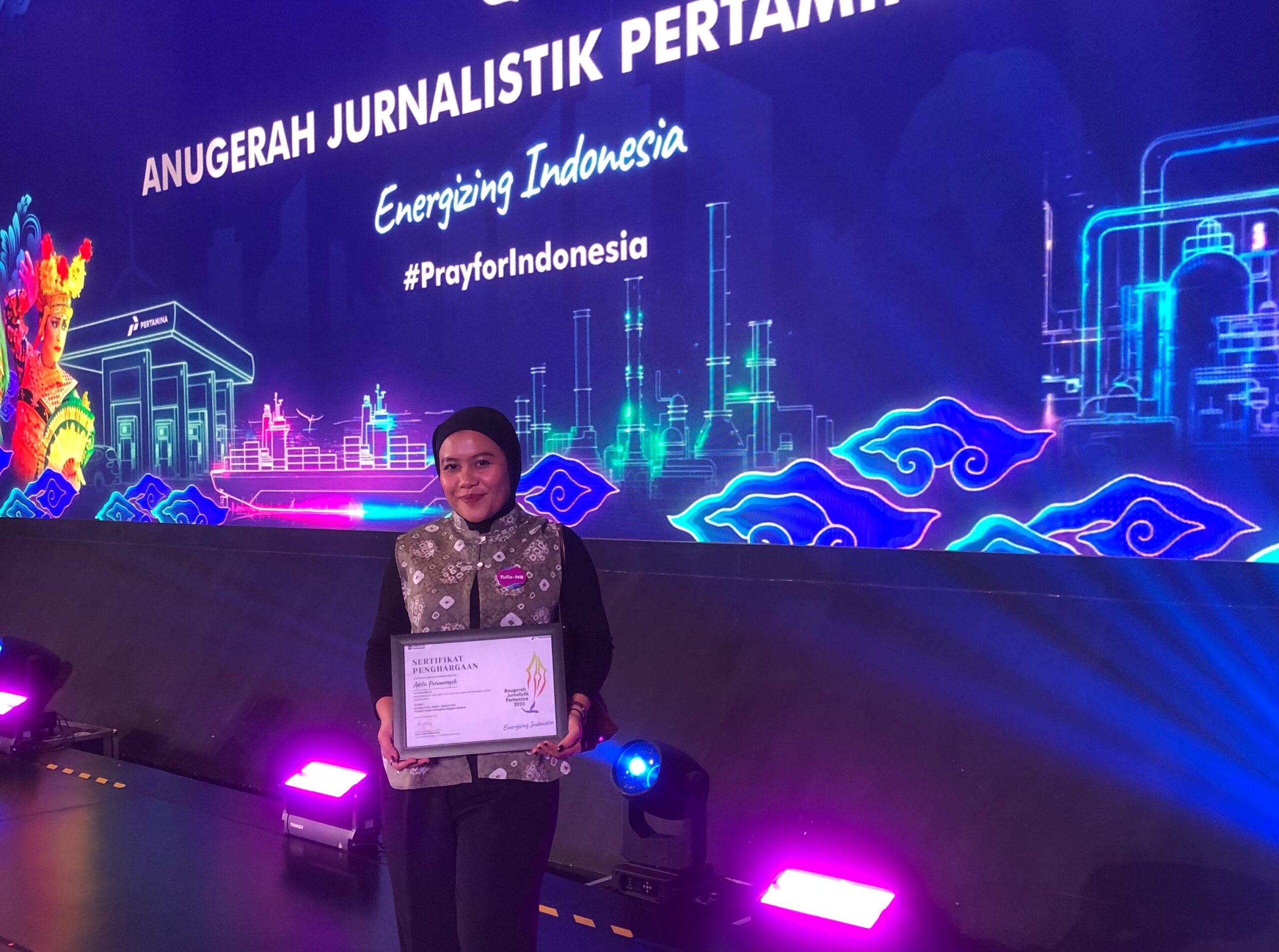 Jurnalis SUARAPUBLIK.ID Raih Juara 1 AJP 2025 Kategori Non-Bisnis Teritori Sumbagsel