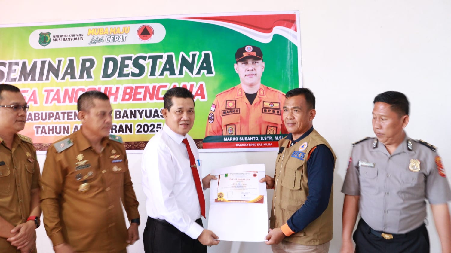 Destana Ulak Paceh Jaya Terbentuk, Muba Perkuat Kesiapsiagaan Bencana dari Desa