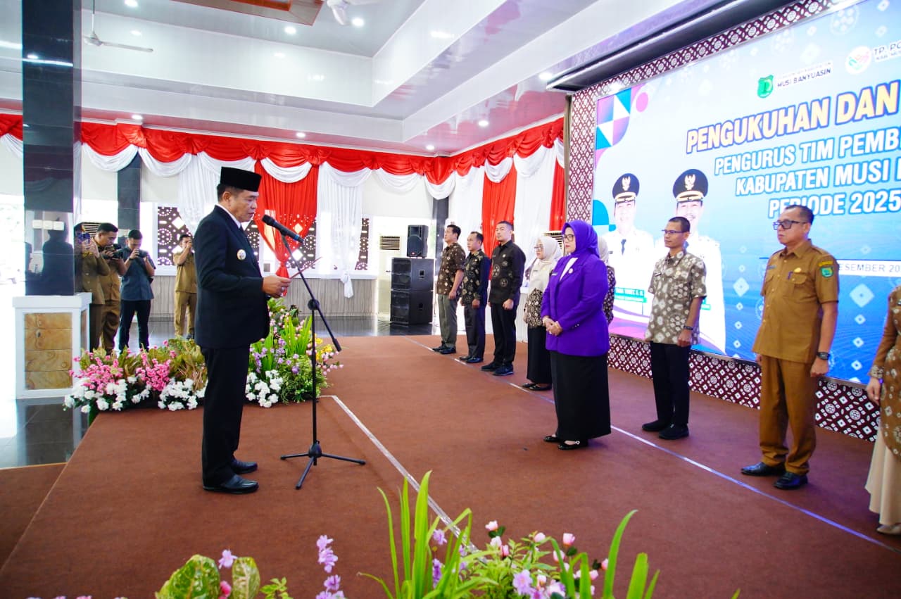 Bupati Muba Kukuhkan Tim Pembina Posyandu, Wujudkan Masyarakat Makmur dan Sejahtera