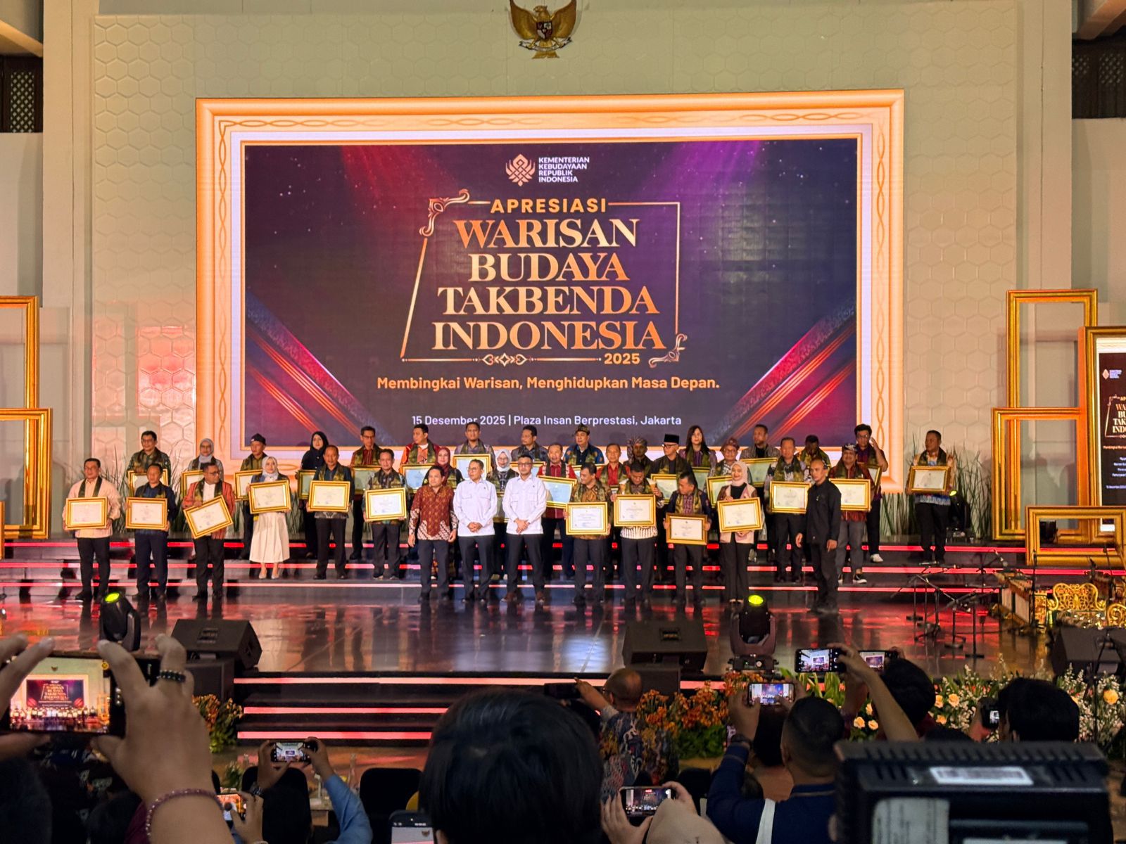 Pemkab OKI Terima Lima Sertifikat Warisan Budaya Tak Benda