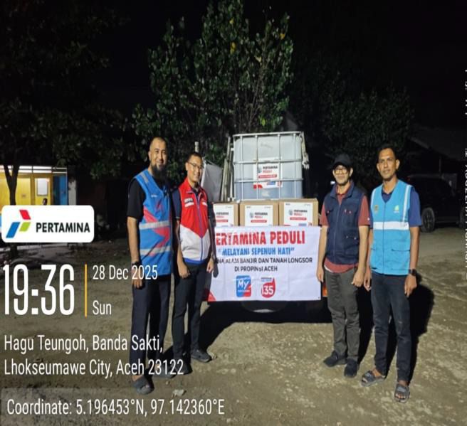 Pertamina Patra Niaga Dukung Pasokan BBM dan Pelumas untuk Operasional Genset Pemulihan Listrik di Aceh