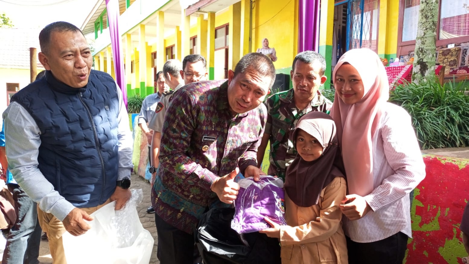 Ludi Oliansyah Jadikan SD Tempat Ia Menimba Ilmu Lokasi Launching Program Unggulannya