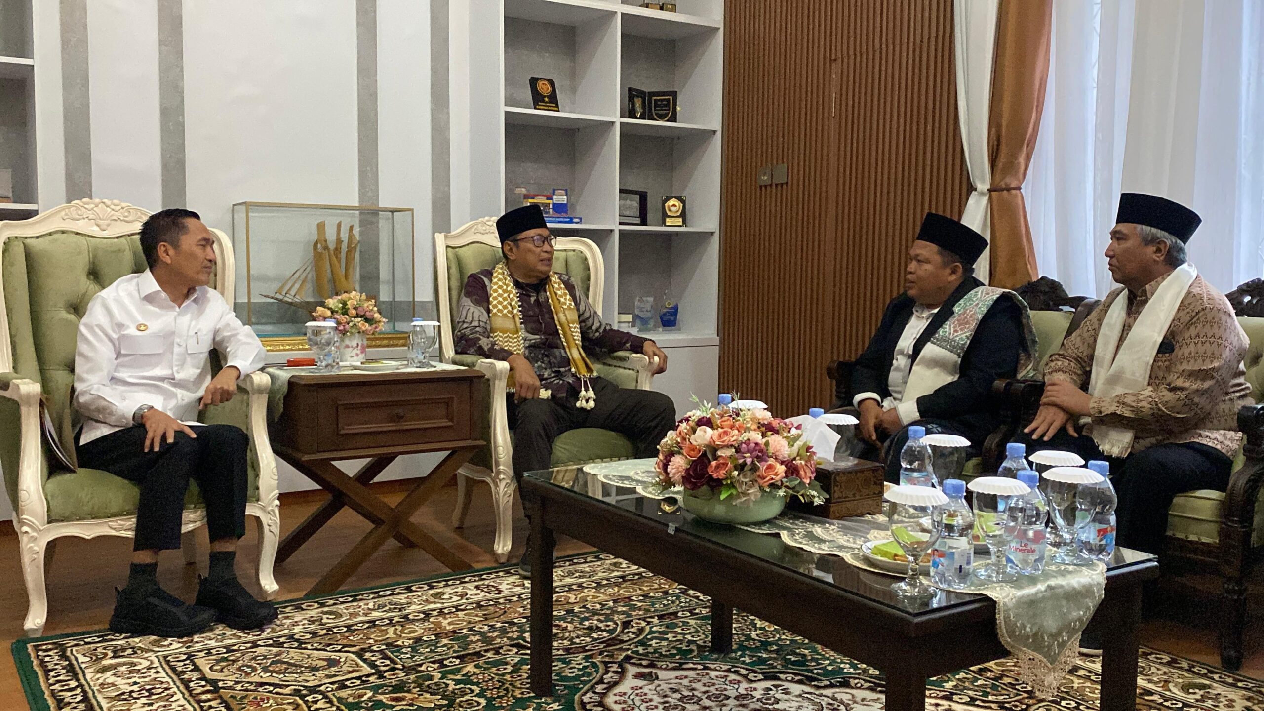 Ponpes Nurul Qomar Audiensi dengan Wali Kota Palembang, Bahas Pelaksanaan FGIK 2026