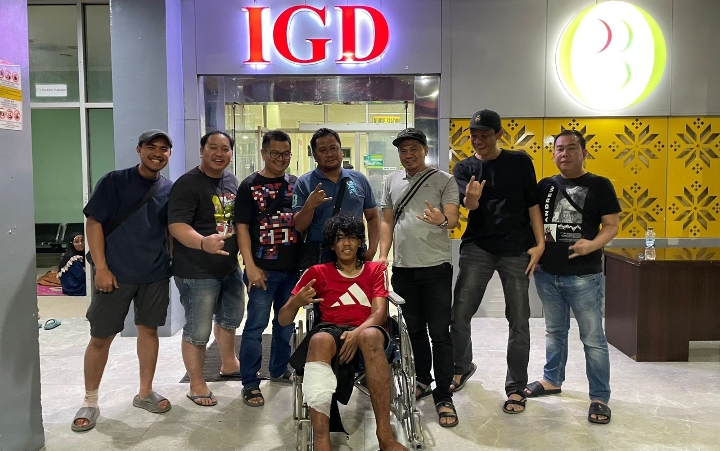 Pelaku diamankan Polisi. (Photo: Istimewa)