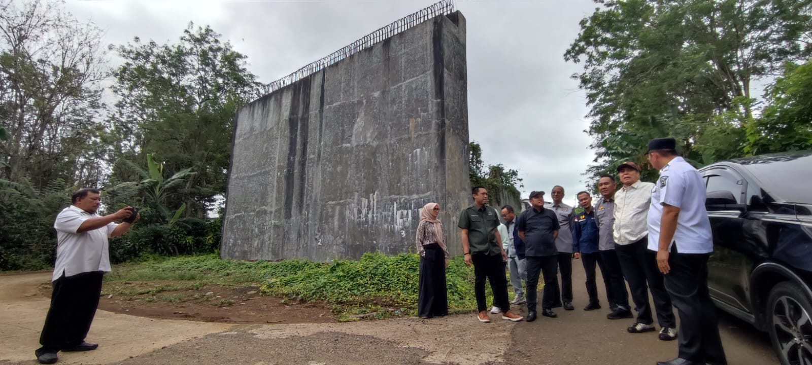 10 Tahun Mangkrak, Walikota Ajak DPRD Tinjau Lokasi Dua Jembatan untuk Kelanjutan Pembangunan