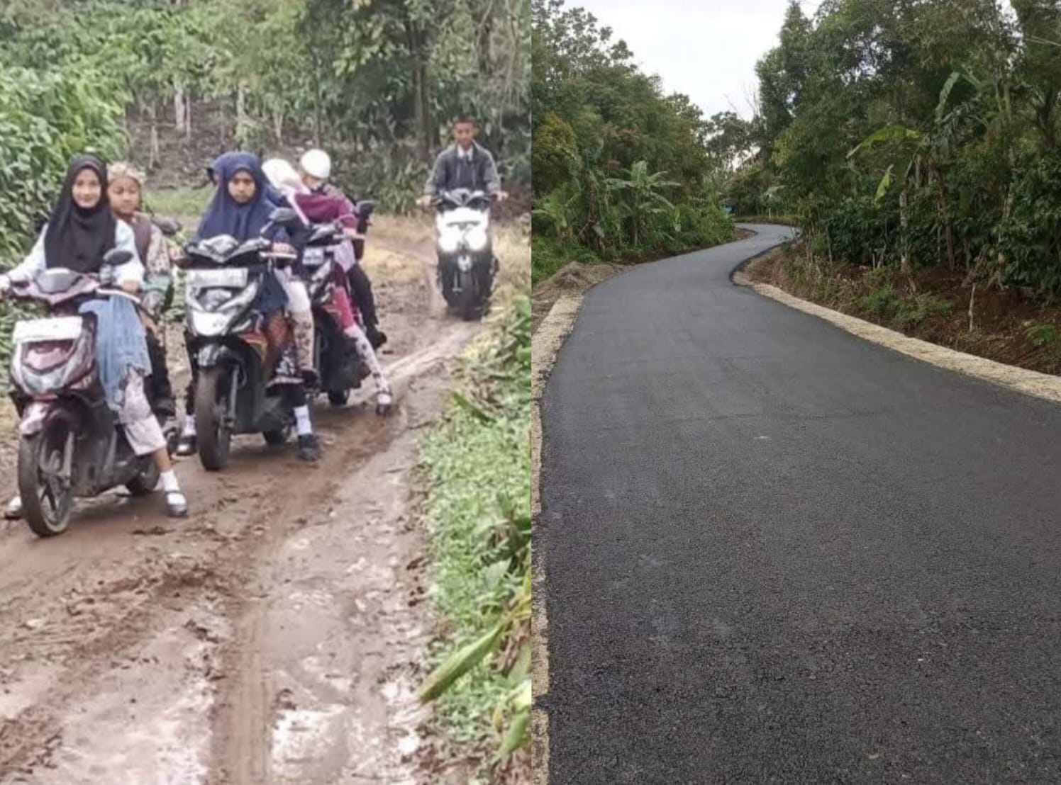 Puluhan Tahun Menggerutu Kurang Perhatian Pemerintah, Kina Warga Talang Banan Tersenyum Lega