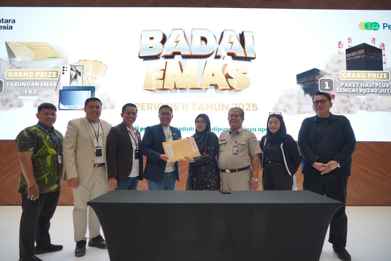 Banjir Hadiah Awal Tahun, Pegadaian Umumkan Pemenang Undian Badai Emas 2025