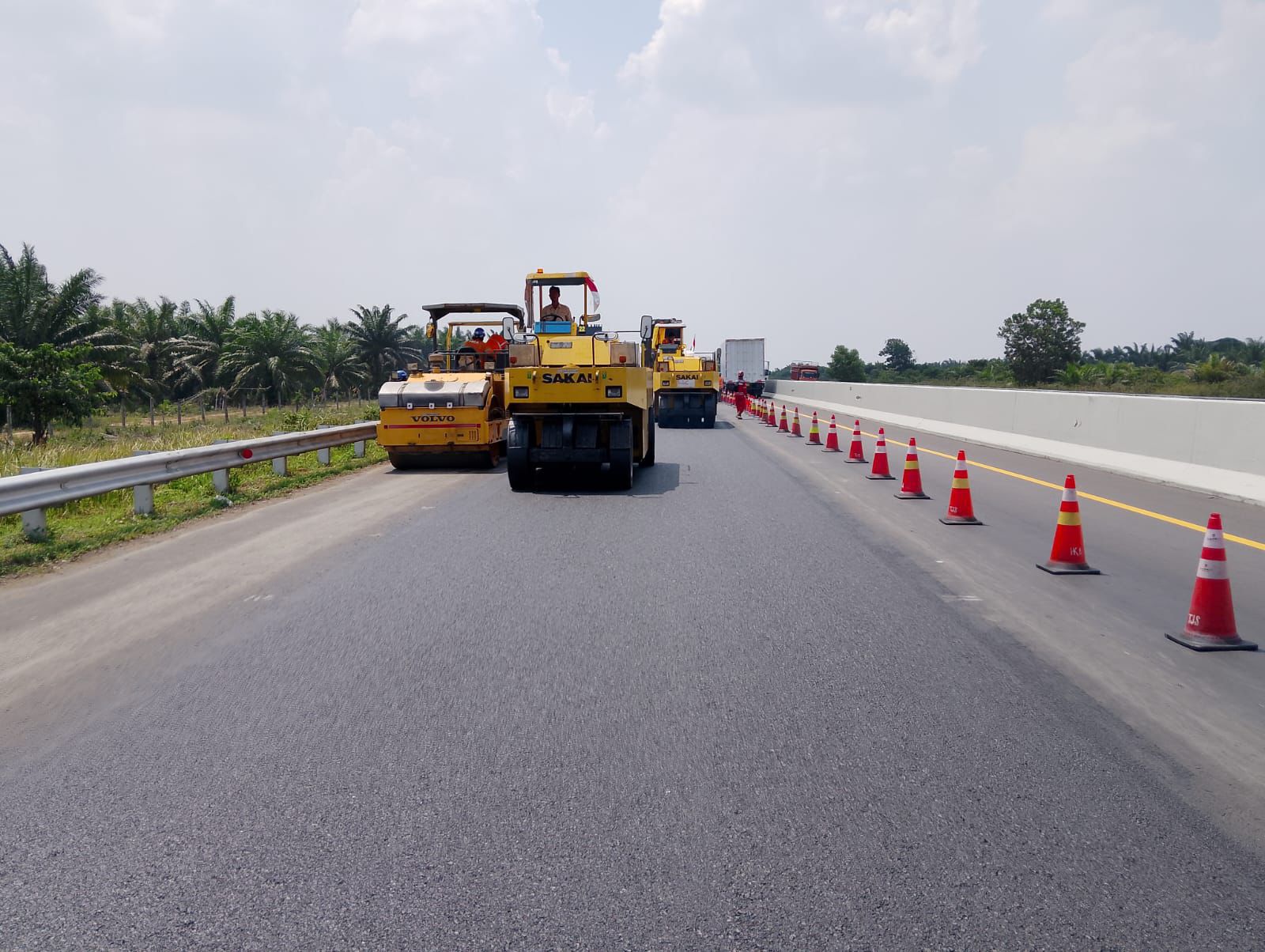 HK Lakukan Pemeliharaan Rutin di Ruas Tol JTTS