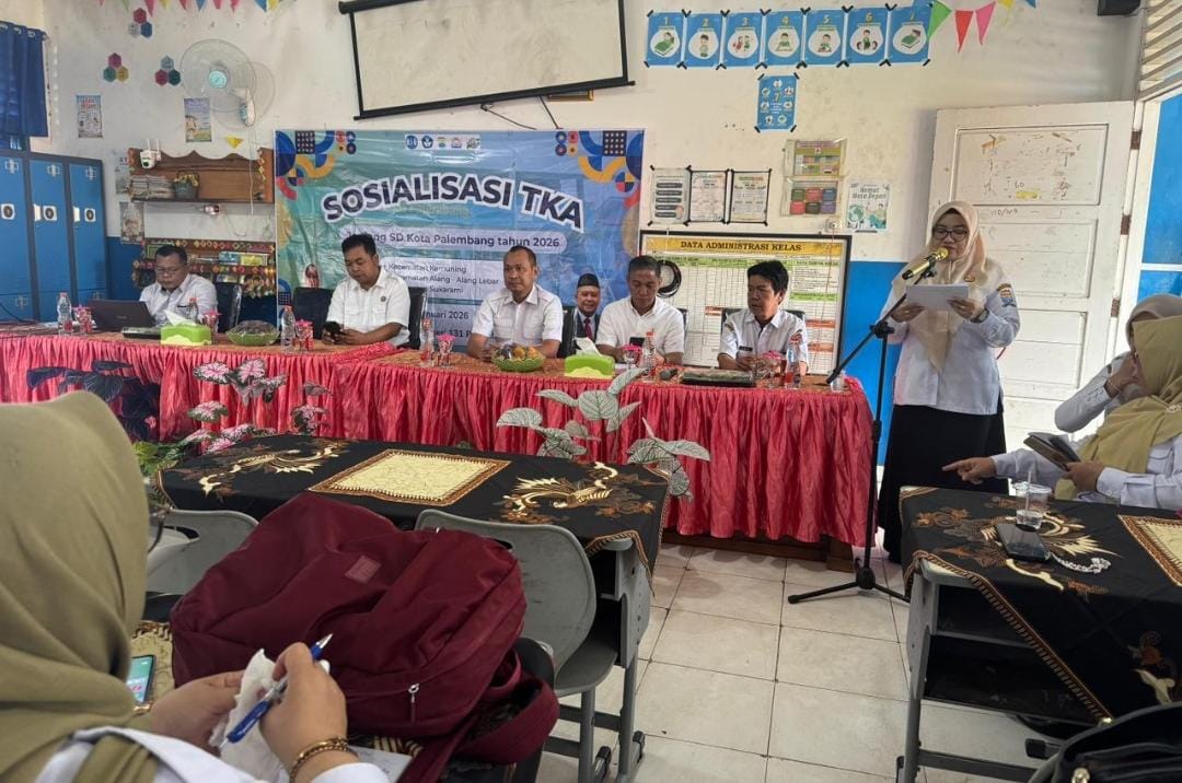 Disdik Palembang Pastikan TKA SD Inklusif, Siswa Sakit Difasilitasi Tes Susulan