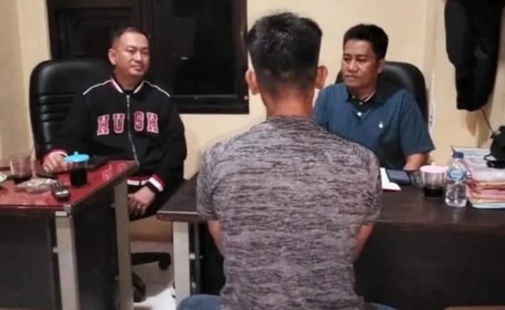Pelaku Pembunuhan Terhadap Wanita Serahkan Diri ke Polsek IB I