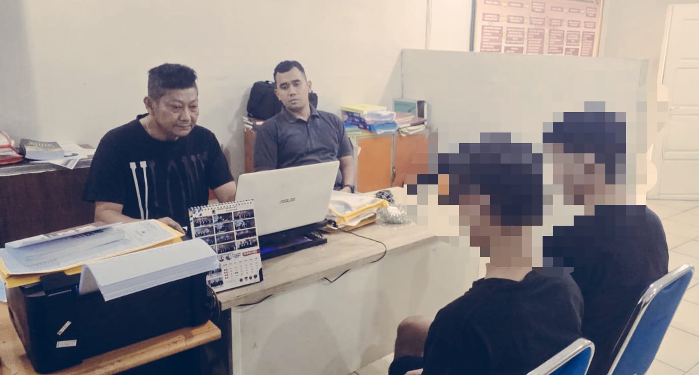 Lakukan Aksi Curas Terhadap Sopir Truk, Dua Sabahat Ini Diringkus Unit Reskrim Polsek Kertapati