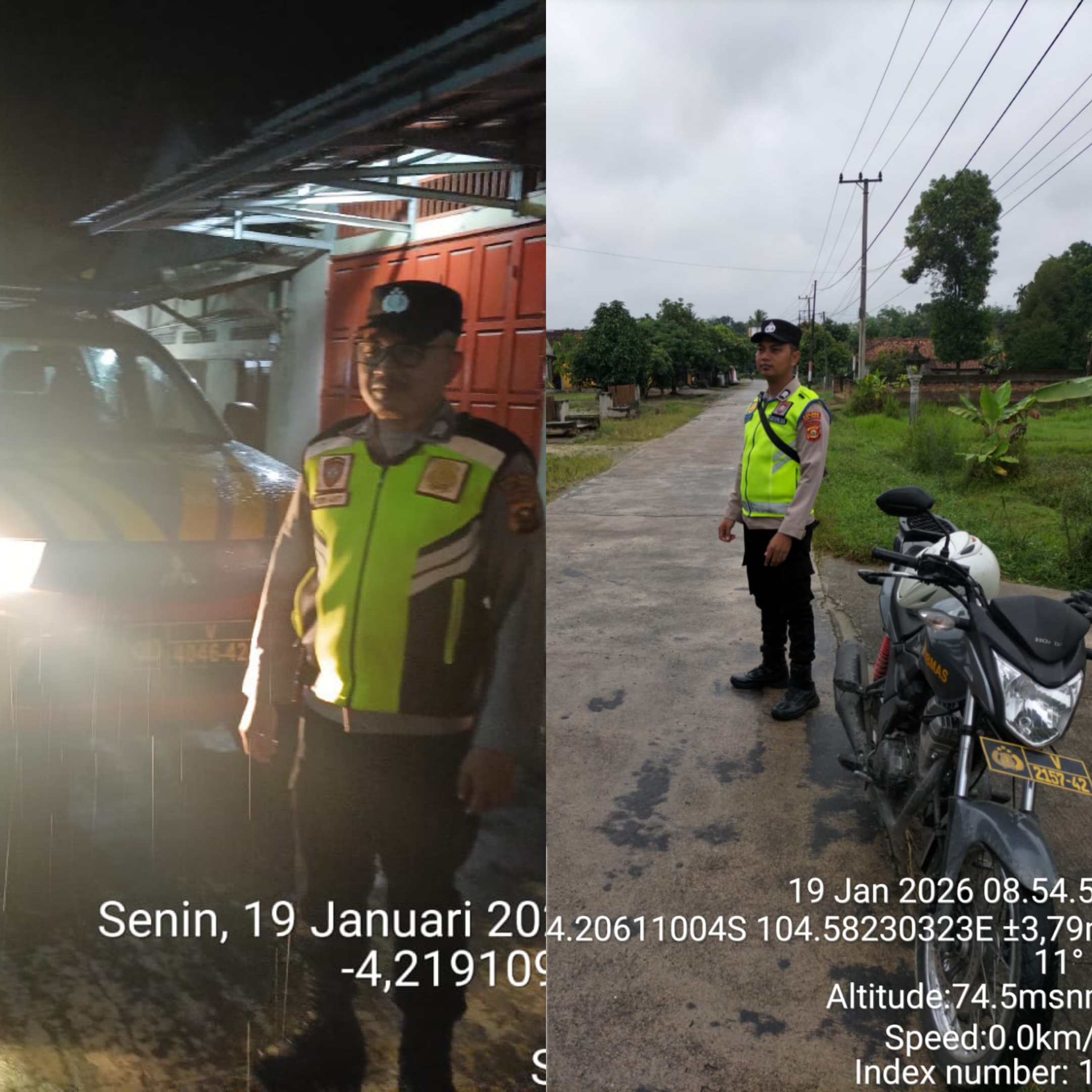 Patroli KRYD Siang Malam Polsek BMT Tekan Niat Pelaku Aksi Kejahatan