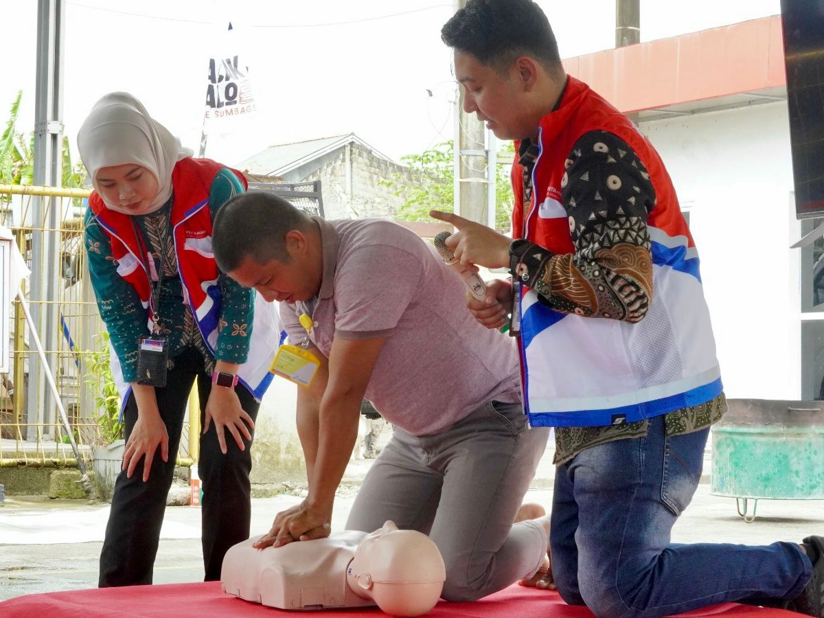 Pertamina Patra Niaga Regional Sumbagsel Edukasi Keselamatan Penggunaan LPG bagi Warga Ring-1 di IT Pangkal Balam