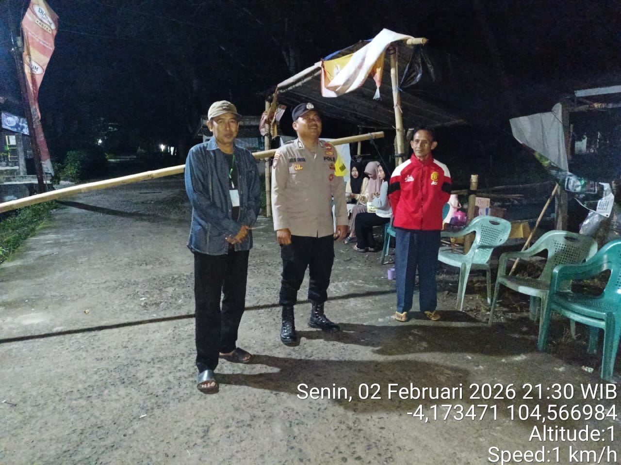 Sambang Silaturahmi dan Himbauan Kamtibmas, Polsek BMT Edukasi Masyarakat Cegah Gangguan Keamanan