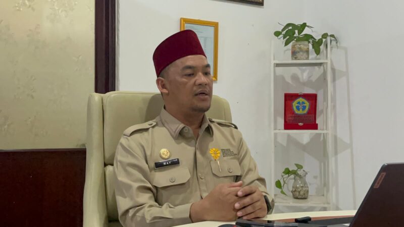 Kepala BP3MI Sumsel, Waydinsyah saat diwawancarai langsung, Jum’at (20/2/2026). Foto: Tia