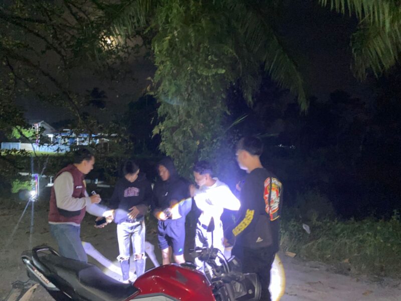 Timsus Macan Putih melaksanakan patroli KRYD. 
