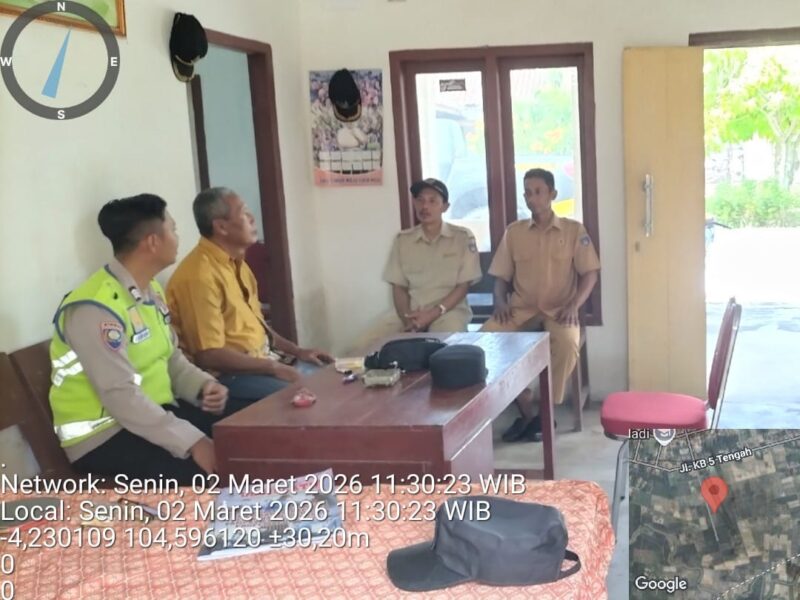Giat sambang Polsek Buay Madang Timur. 