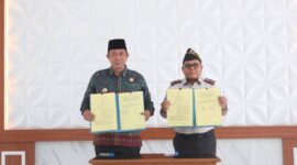 fhoto : penandatanganan kerjasama (mou) antara pemkot pagar alam dengan lapas