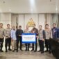 Penyerahan simbolis 25 unit mesin pipil jagung dari PT Bank Rakyat Indonesia (Persero) Tbk melalui program BRI Peduli TJSL kepada perwakilan Gapoktan se-Sumatera Selatan di Kantor Polda Sumatera Selatan, Rabu (4/3/2026).