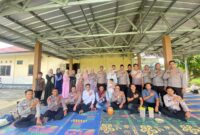 Kapolsek Buay Madang Timur Iptu Swisspo, bersama Ketua Bhayangkari Ranting dan seluruh personel melaksanakan kegiatan Halal Bihalal di Mapolsek Buay Madang Timur. 