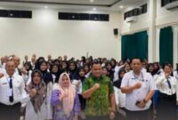 Kasi Pidsus Kejari Banyuasin menjadi narasumber dalam kegiatan Pelatihan Dasar CPNS Kabupaten Banyuasin Tahun 2026.