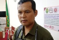 Jaksa Penuntut Umum (JPU) KPK RI, Rahmad Irwan, memberikan keterangan kepada awak media usai sidang di PN Palembang, Selasa (31/3/2026).