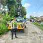 Personel Polsek Buay Madang Timur melaksanakan giat KRYD dan Patroli Pagi di Desa Tanjung Sari. 