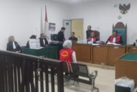 Saat Majelis hakim Jatuhkan hukuman terdakwa lilis di PN Palembang, Rabu (1/4/2026)