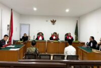 Saat Hakim PN Tipikor Palembang bacakan putusan sela, Rabu (1/4/2026)
