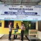 Polsek Buay Madang Timur bersinergi dengan Perum Bulog Cabang OKU menggelar Gerakan Pangan Murah di halaman Mapolsek. 