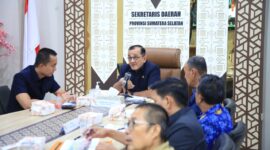 Sekda Sumsel Edward Candra Hadiri Rakor Karhutla 2026, Targetkan Status Siaga Darurat Sebelum 23 April