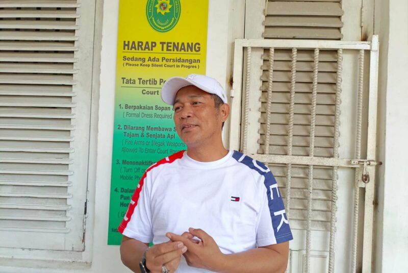 Aktivis antikorupsi dari Lembaga Suara Informasi Rakyat Sriwijaya (SIRA), Rahmat Sandi Iqbal SH