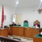 Saat sidang Perdana Praperadilan digelar di PN Palembang Senin (6/4/2026) yang diketahui Hakim tunggal Sangkot Lumban Tobing SH MH