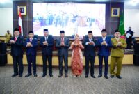 Sodingun, SH resmi dilantik sebagai Anggota DPRD Kabupaten Musi Banyuasin (Muba)