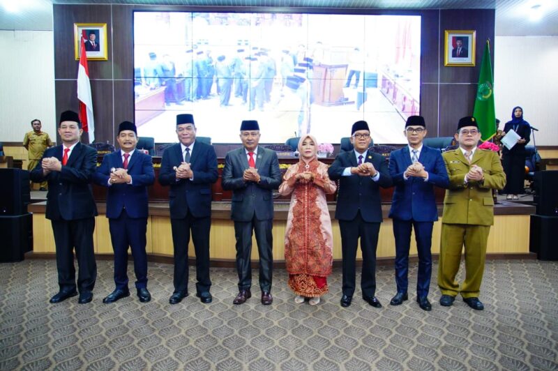 Sodingun, SH resmi dilantik sebagai Anggota DPRD Kabupaten Musi Banyuasin (Muba)