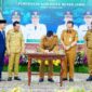 Bupati muba toha  Teken MoU Kerjasama Muba-Muaro Jambi, Langkah Strategis Hadapi Tantangan Perbatasan
