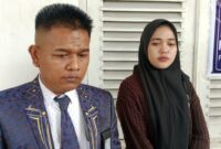 pelapor Nova Thaharah Rianti melalui penasehat hukumnya Devi Iskandar SH MH