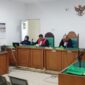 Saat JPU bacakan tuntutan pidana terhadap terdakwa Ferdinan di PN Palembang, Senin (6/4/2026)