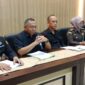 Saat Kepala Kejaksaan Tinggi Sumatera Selatan, Dr. Ketut Sumedana SH MH memberikan keterangan pers, Selasa (7/4/2026) malam,