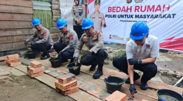 Foto :  lokasi rumah yang di benahi